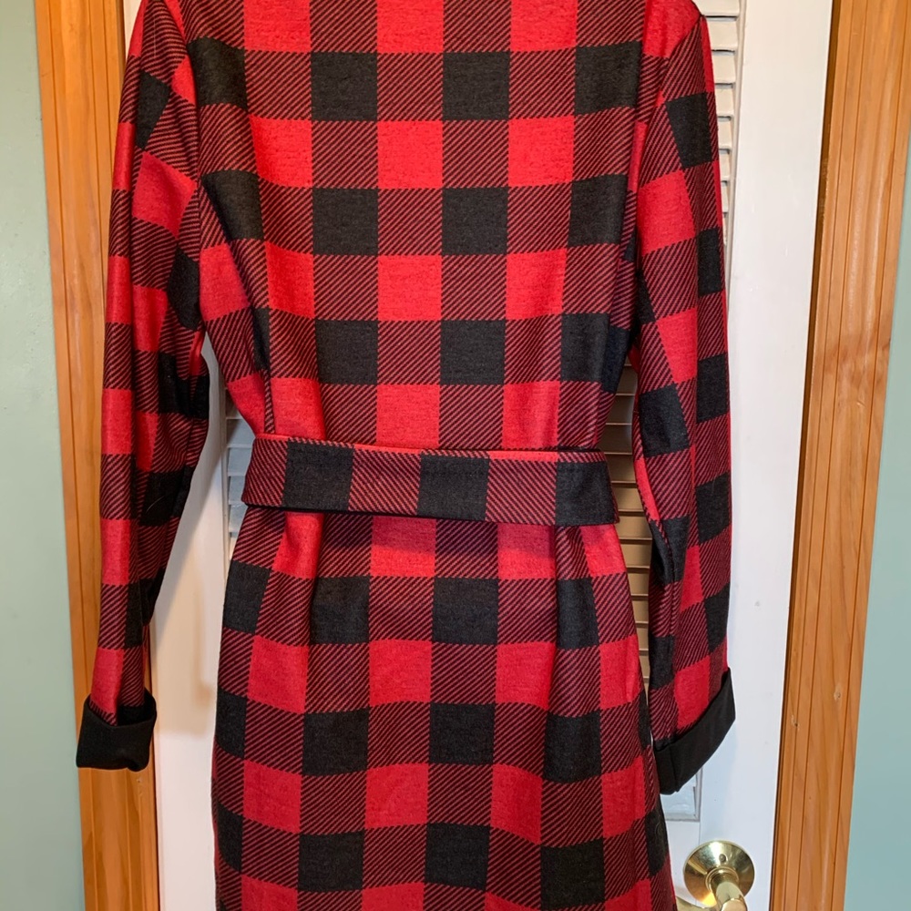 Plaid wrap jacket - Picture 2 of 6